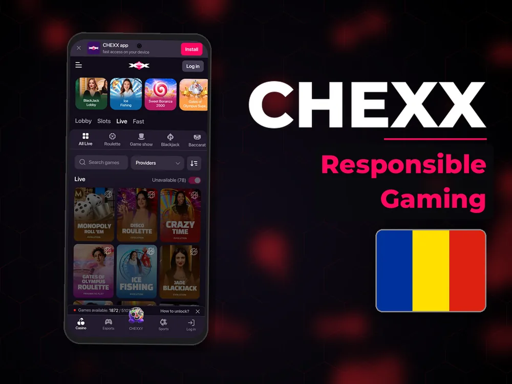 chexx - Responsible Gaming