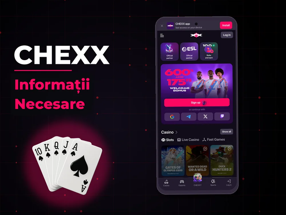 chexx - Informații Necesare