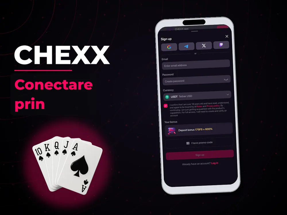 chexx - Conectare prin