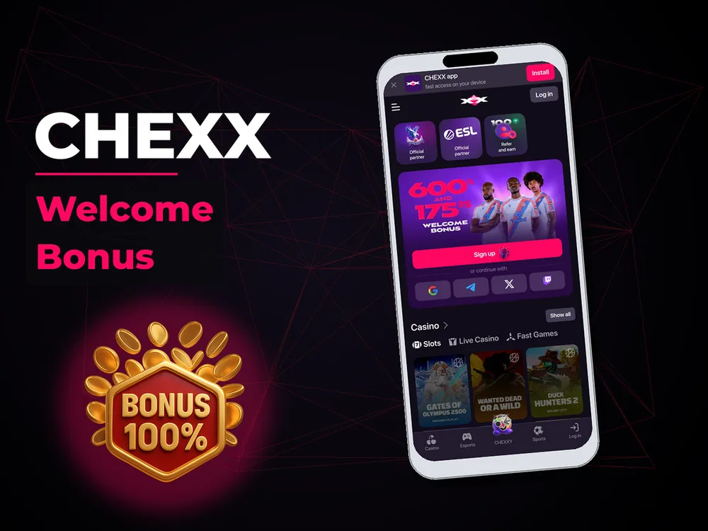 chexx - Welcome Bonus