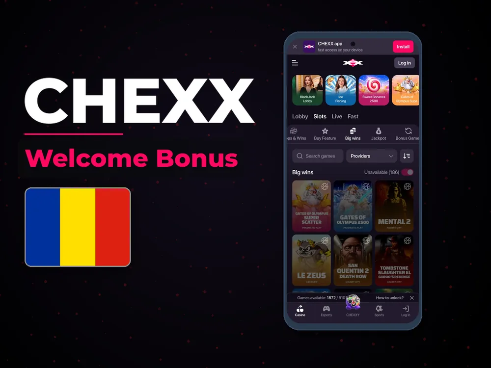chexx - Welcome Bonus