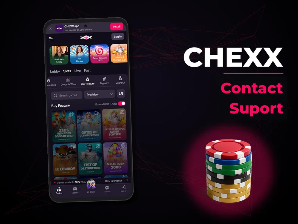 chexx - Contact Suport
