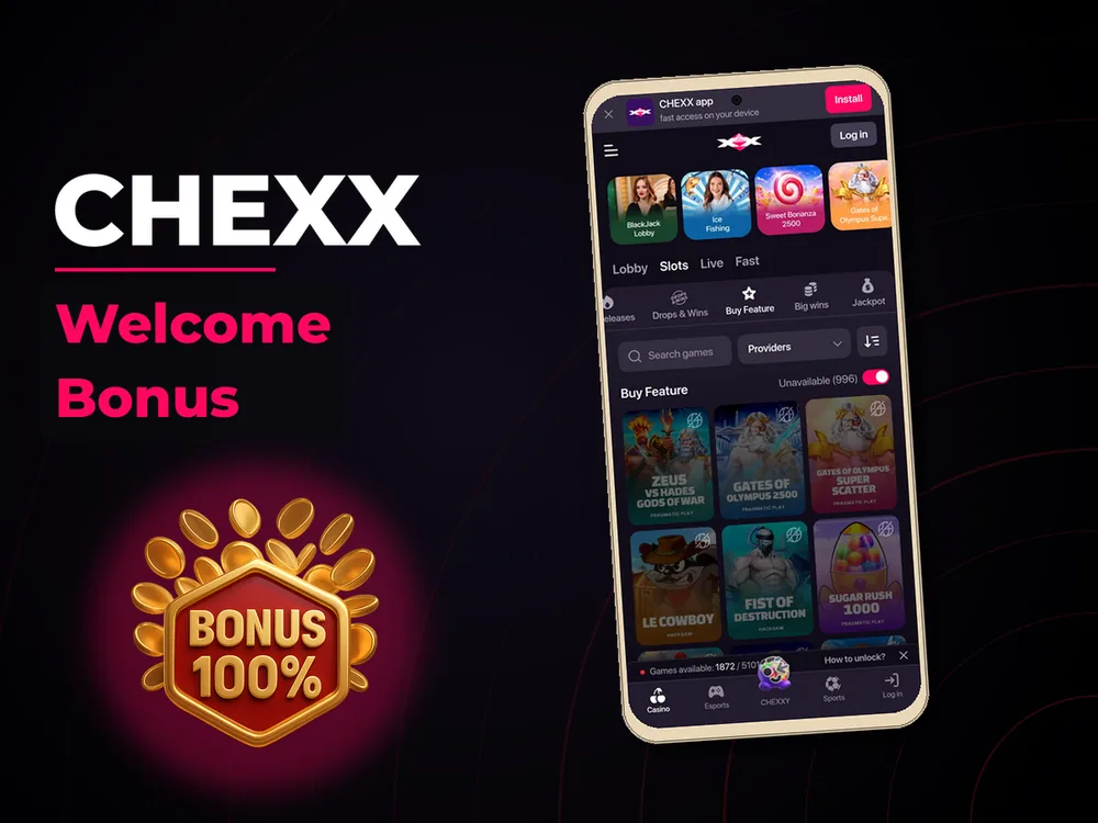 chexx - Welcome Bonus