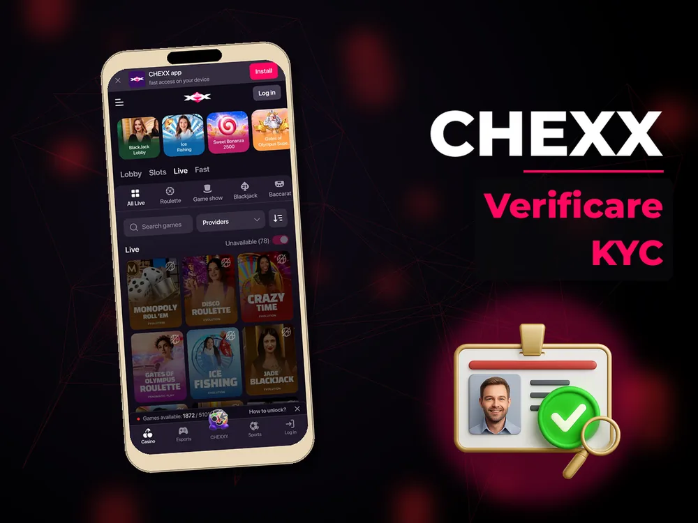 chexx - Verificare KYC