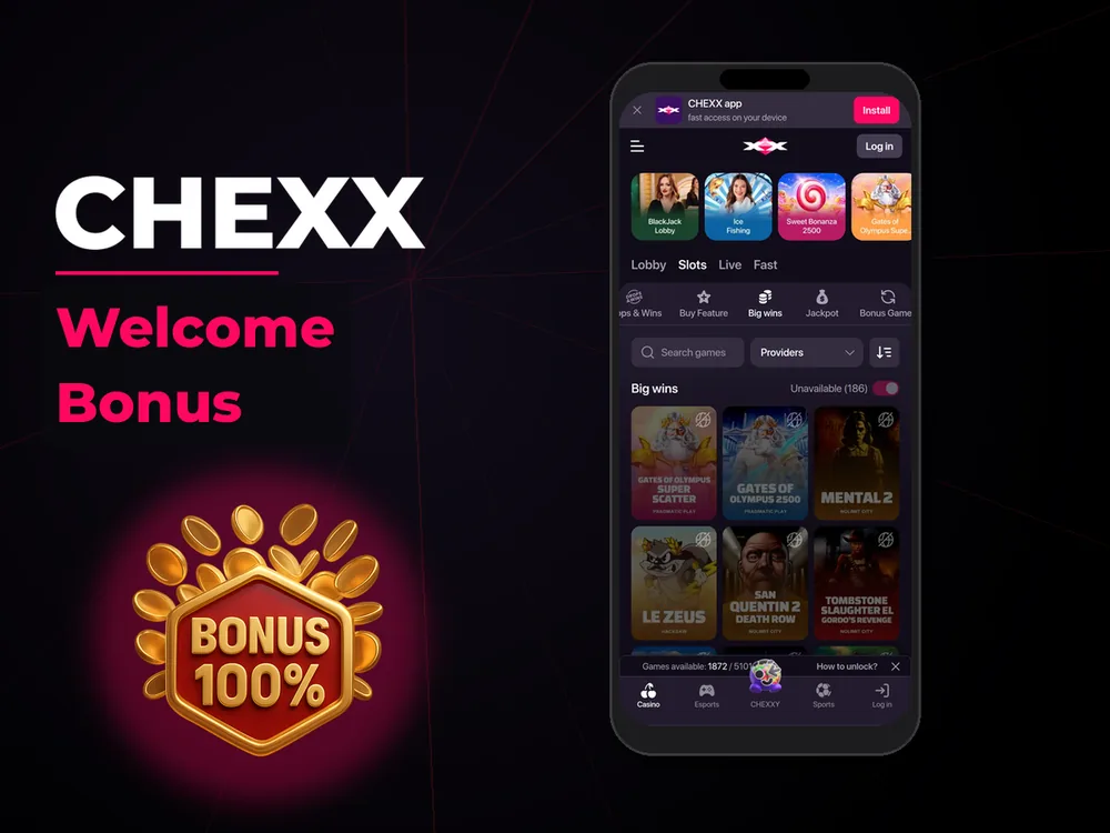 chexx - Welcome Bonus