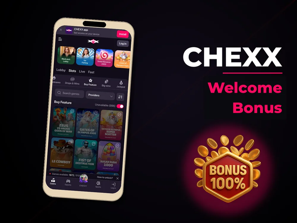 chexx - Welcome Bonus