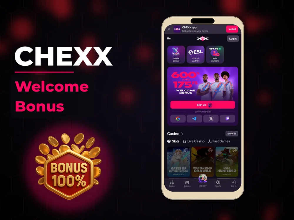 chexx - Welcome Bonus